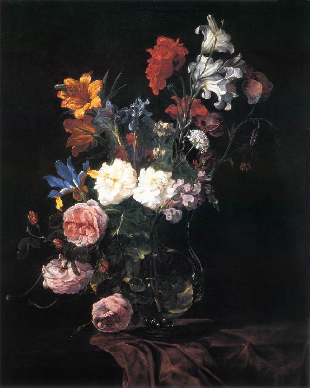 FYT, Jan Vase of Flowers dg Sweden oil painting art